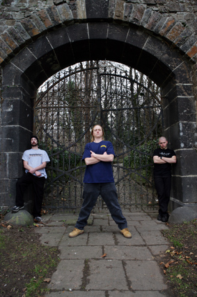 Solace of Requiem Death Metal Band Promotional Photographs Taken in Germany for the Album Utopia Reborn