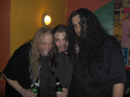 Solace of Requiem Death Metal Band Photos Taken During Their European Tour in 2007